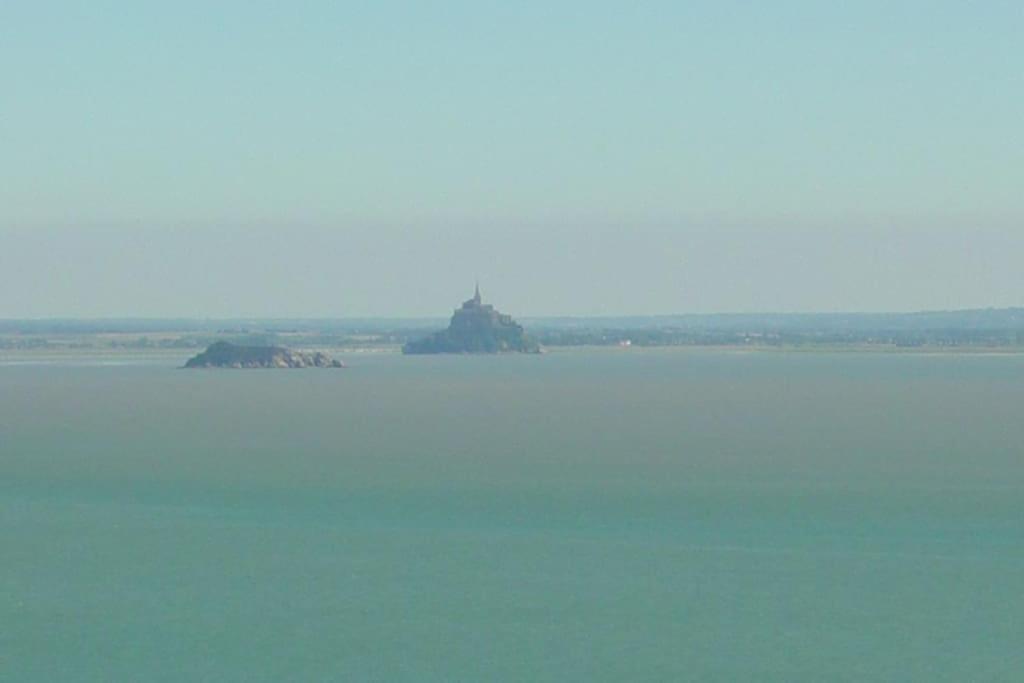 Maison Vue Sur Le Mont Saint Michel Et Sa Baie Champeaux Екстер'єр фото